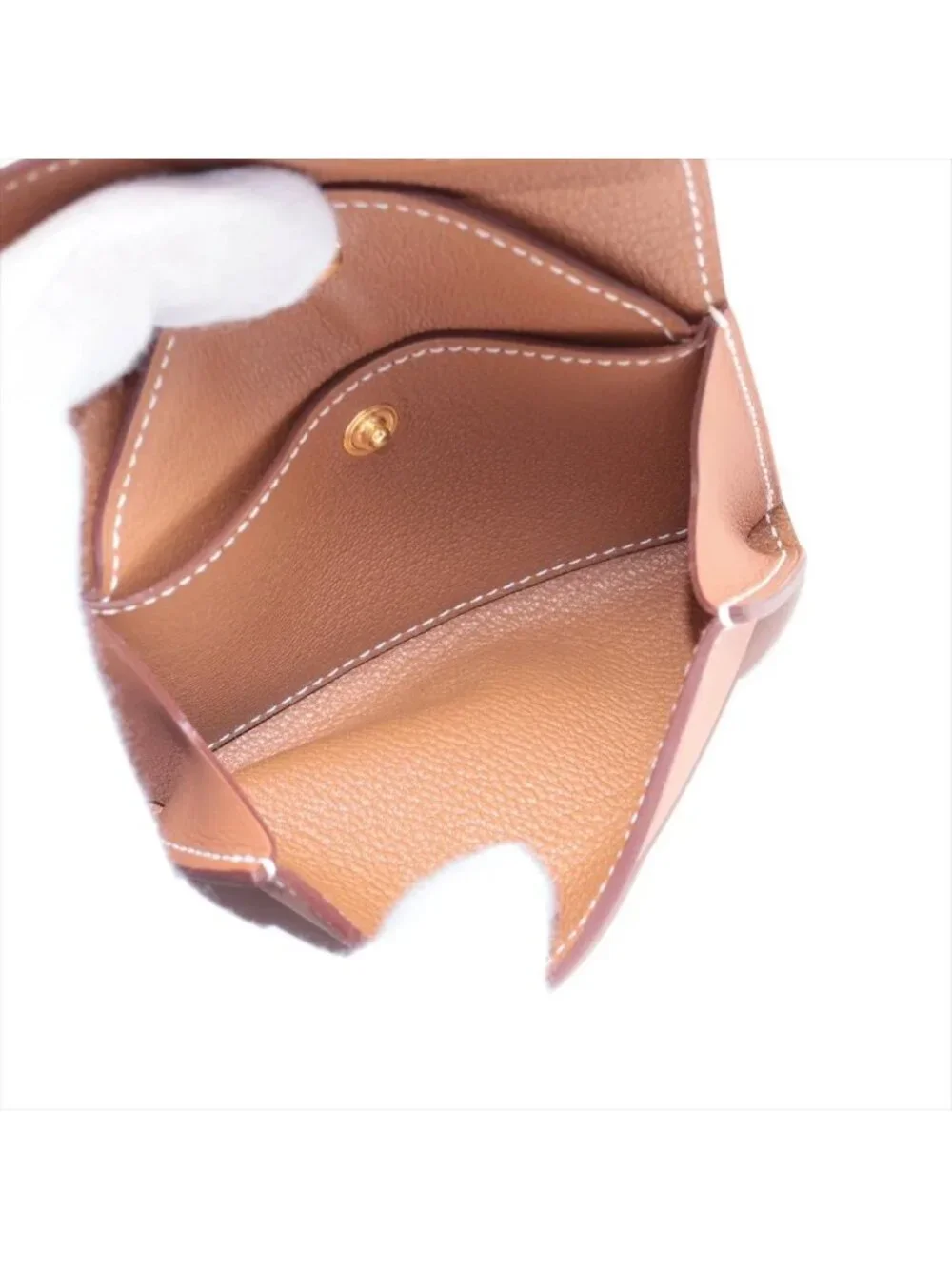 Hermes Glenan Compact Wallet Veau Swift Coin Case